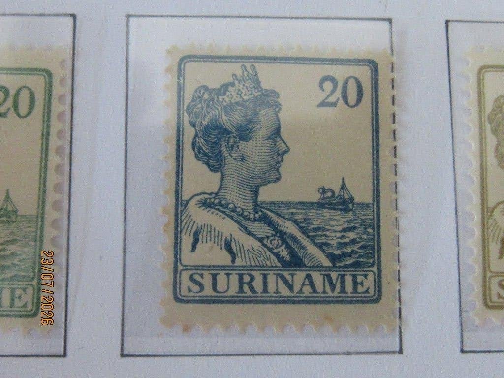 Nico Suriname 93 Postfris zonder plakker 1915, Ophalen of Verzenden, Postfris