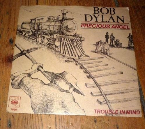 single Bob Dylan Trouble in Mind - Precious - Holl Single -, Ophalen of Verzenden, Gebruikt, Pop