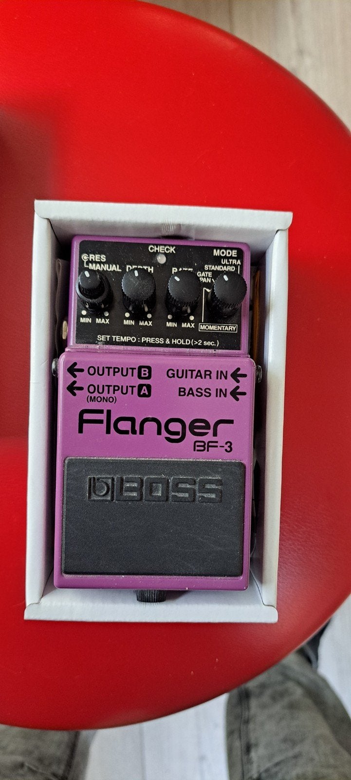 Boss BF-3 Flanger, Ophalen of Verzenden, Zo goed als nieuw