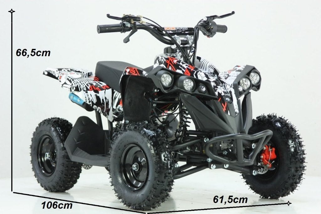 quad/atv  49cc electrische start M3 vanaf ca 3 jaar, Nieuw, Aanvragen@miniracers.nl, Kxd, Breda