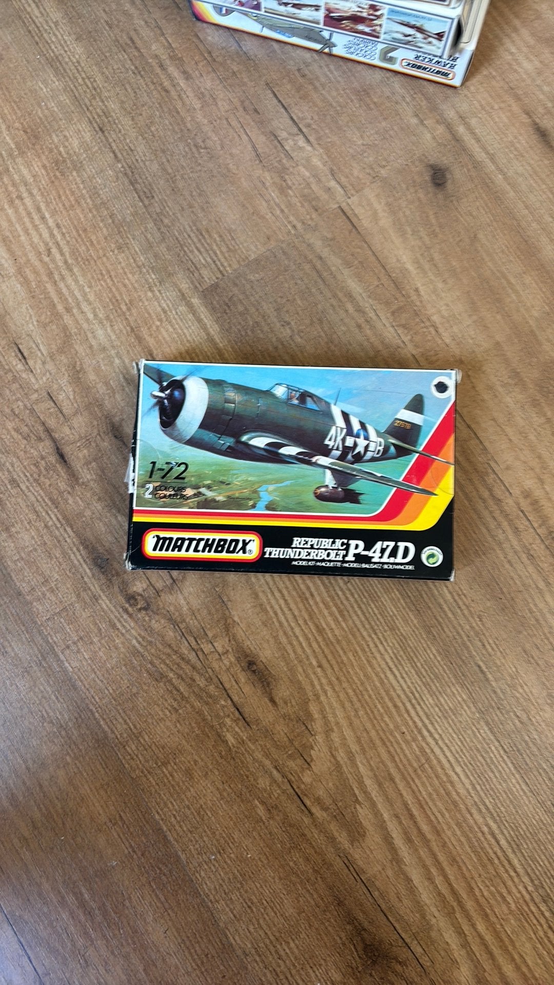 1/72 Matchbox Republic Thunderbolt P-47 bouwdoos vliegtuig, Overige merken, 1:72 tot 1:144, Nieuw, Ophalen of Verzenden