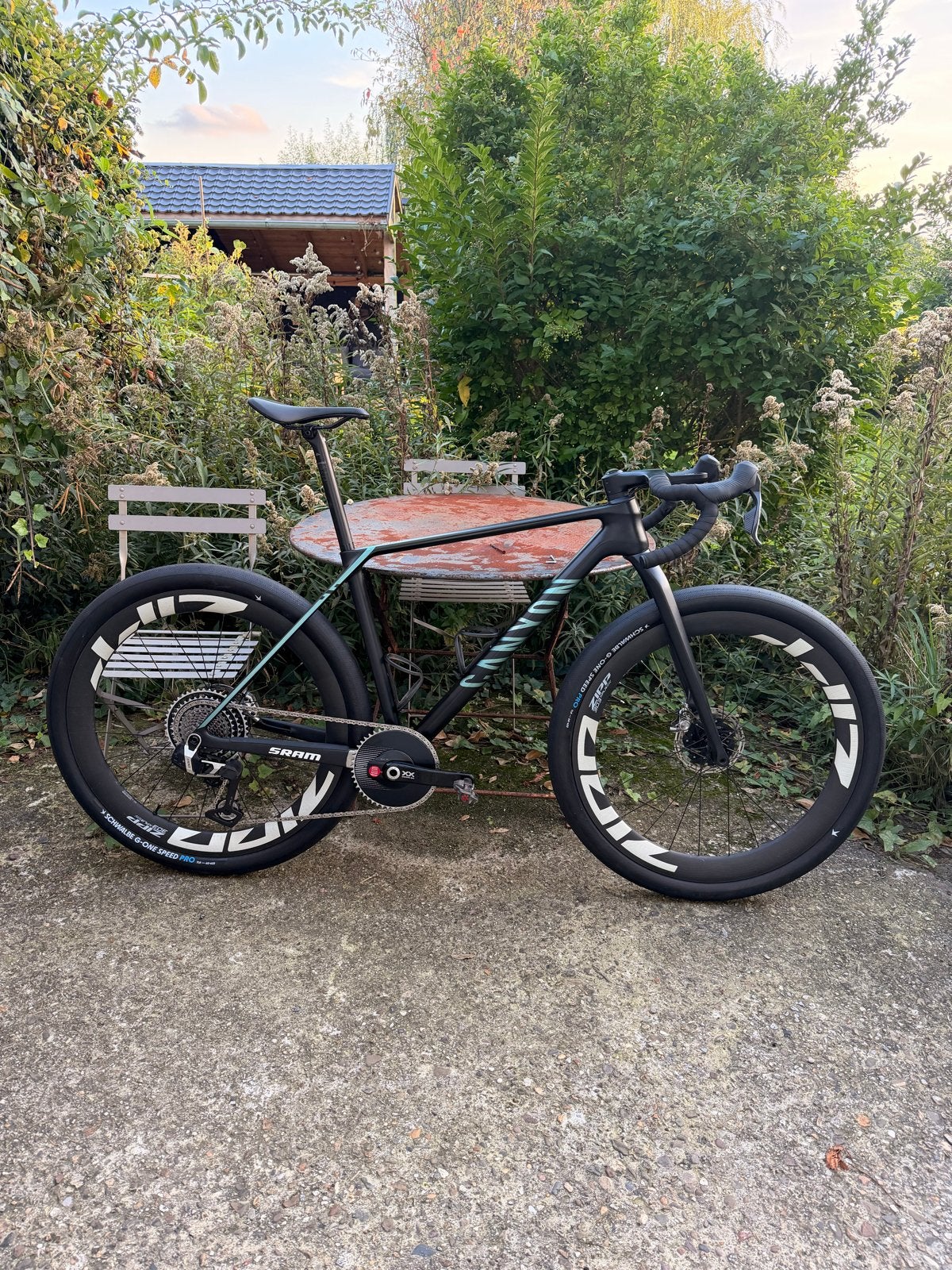 Canyon Exceed maat L Strandfiets - Topmodel met XPLR & SRAM, Gebruikt, Carbon, 10 tot 15 versnellingen, Minder dan 49 cm