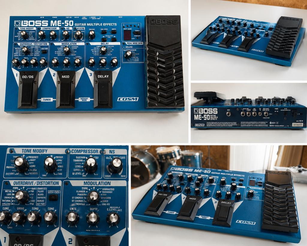 Boss ME-50 Multi Effects Gitaarpedaal, Muziek en Instrumenten, Ophalen, Zo goed als nieuw, Delay of Echo