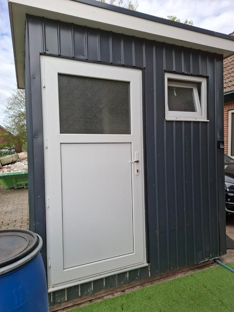 Douch wc campingdouch toilet, Doe-het-zelf en Verbouw, Sanitair, Ophalen of Verzenden, Gebruikt, Glas, Overige typen