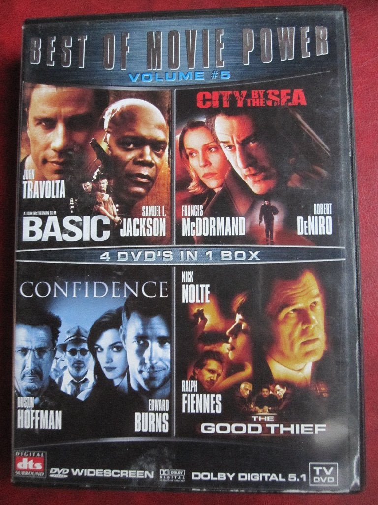 Best of Movie Power volume 5 (4 films op 4 disc), Engels, Vanaf 16 jaar, Nederlands, Actiethriller