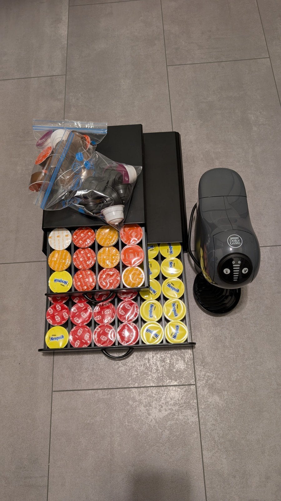 Zgan Dolce Gusto Koffie Apparaat TK, Omg Gorinchem, Ophalen, Overige modellen, Zo goed als nieuw, Koffiepads en cups