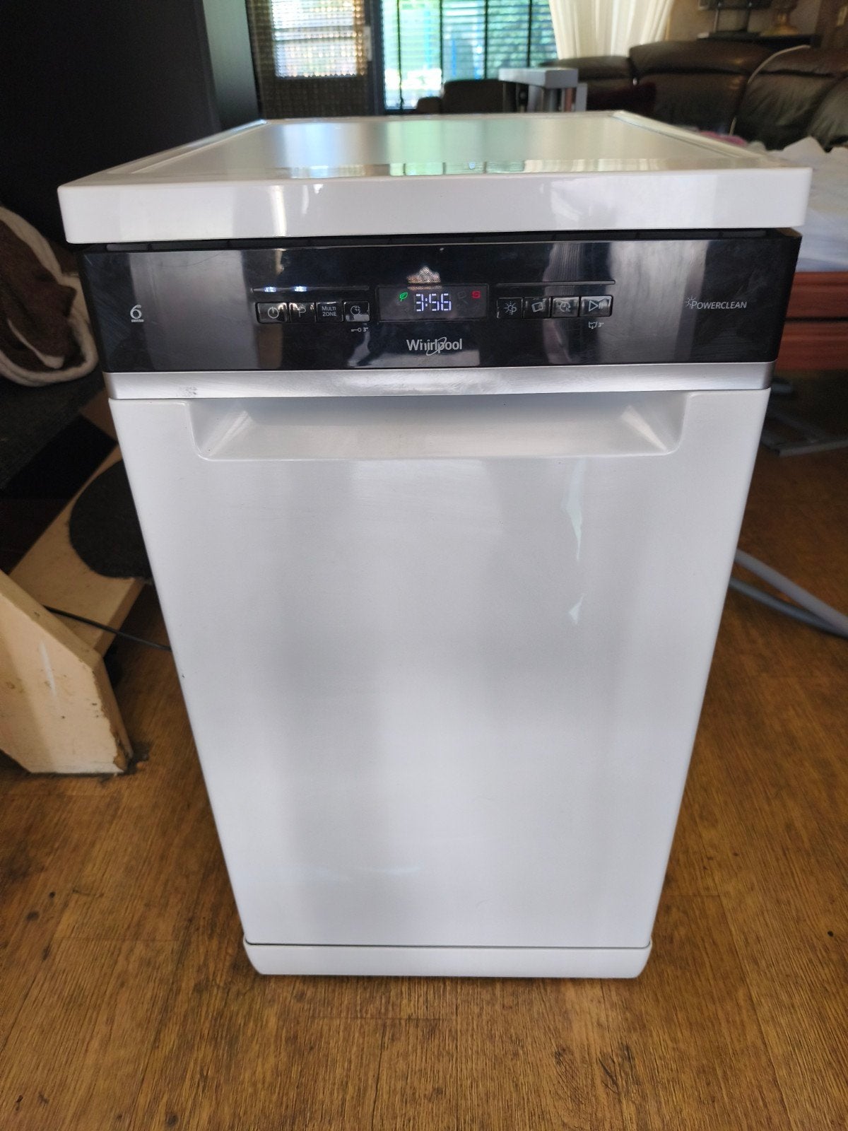 Whirlpool sense 6 powerclean A+++energie zuinig zie foto,s, Witgoed en Apparatuur, Vaatwasmachines, Ophalen, Zo goed als nieuw