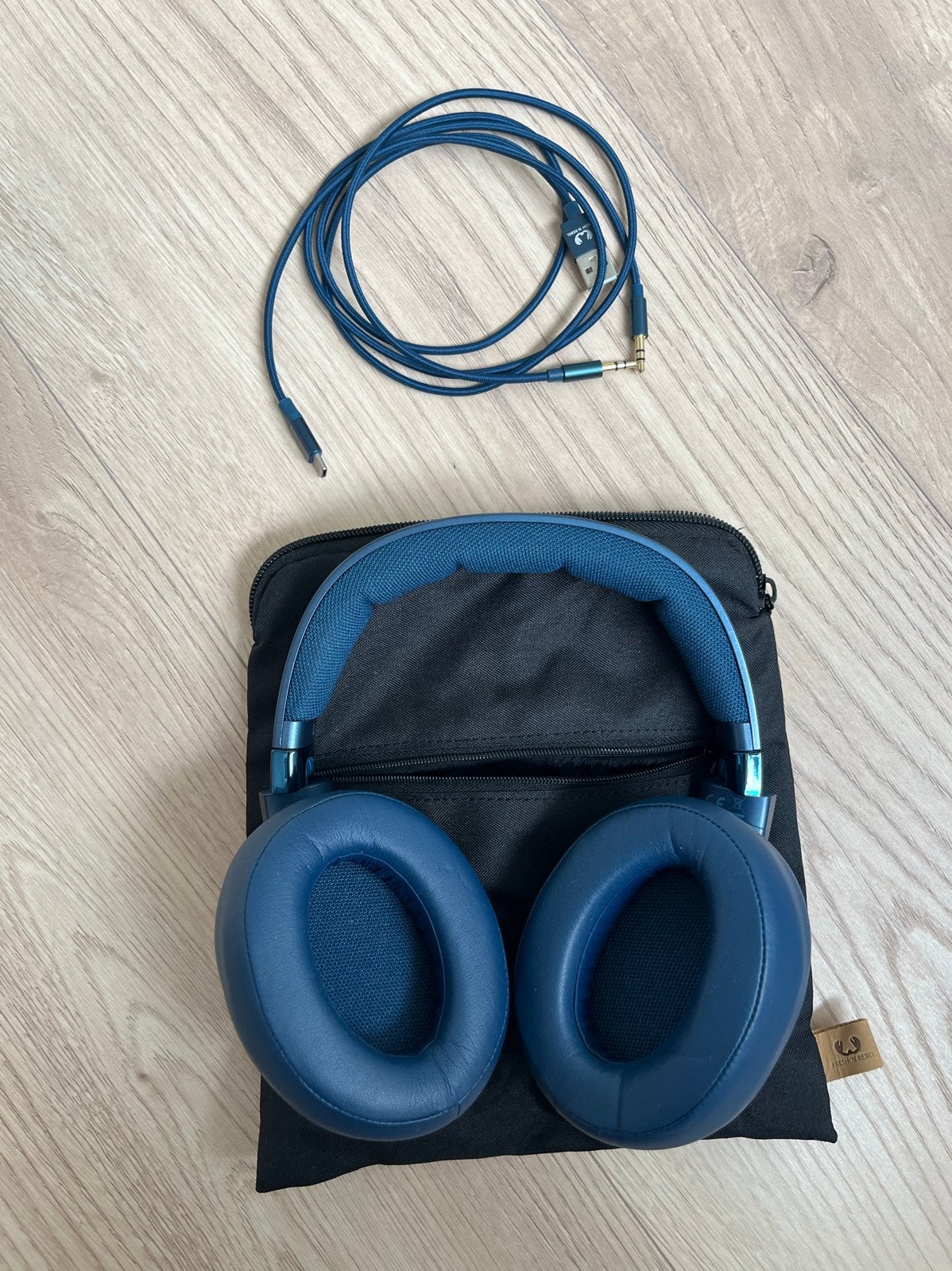 Fresh 'n Rebel Clam DGTL ANC Koptelefoon - Over-ear - Blauw, Ophalen, Fresh 'n Rebel, Bluetooth, Zo goed als nieuw
