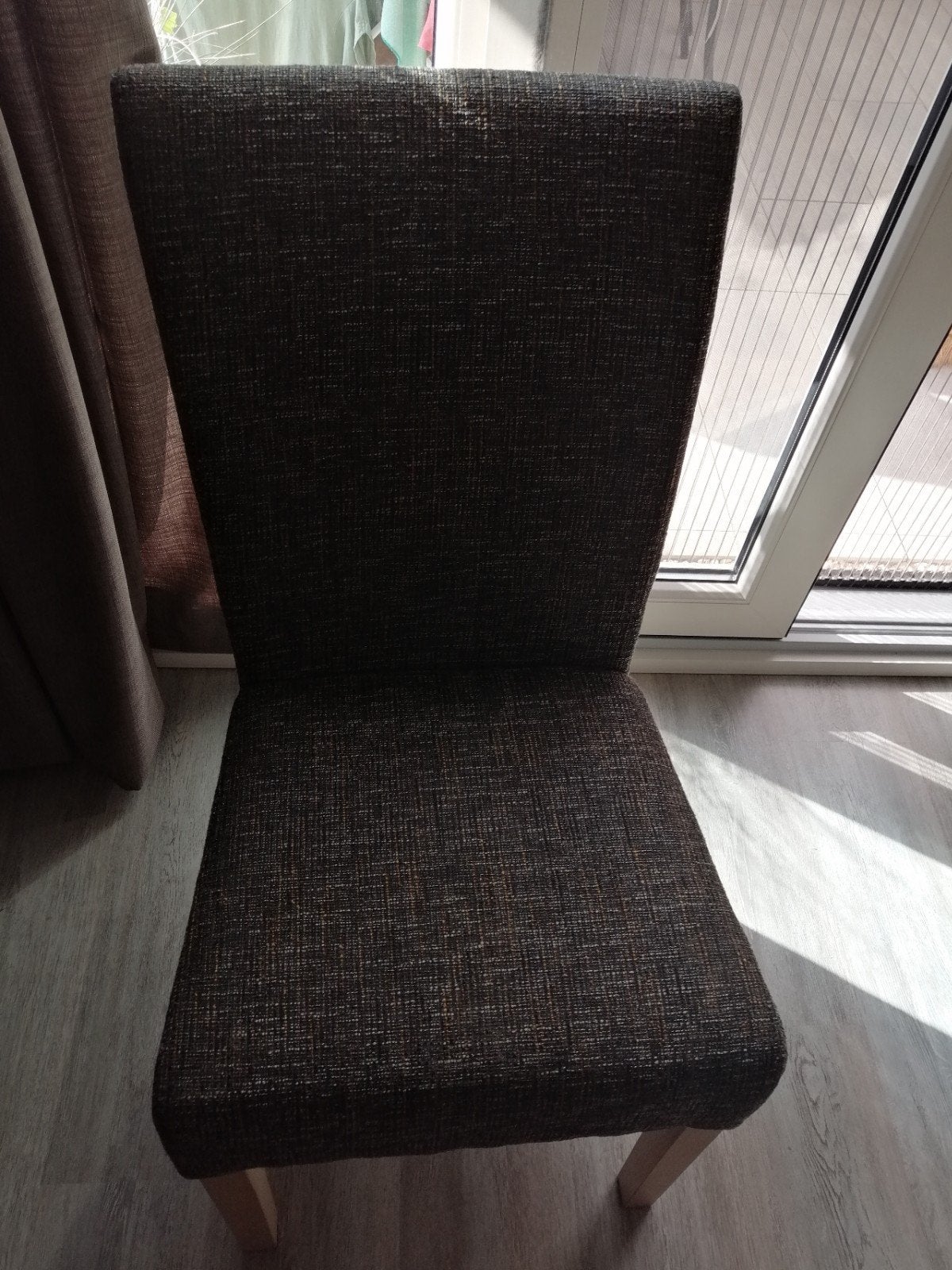 huiskamer stoelen, Huis en Inrichting, Ophalen, Gebruikt, Bruin, Stof