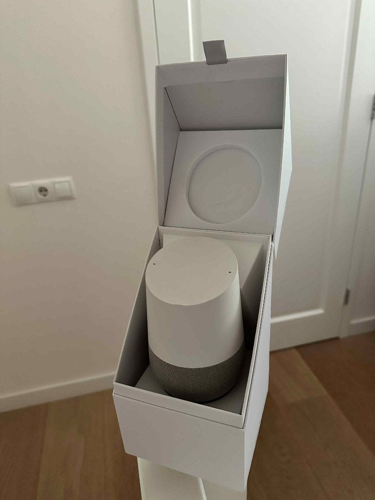 Google smart speaker (2x), Slimme speaker, Google, Ophalen of Verzenden, Zo goed als nieuw