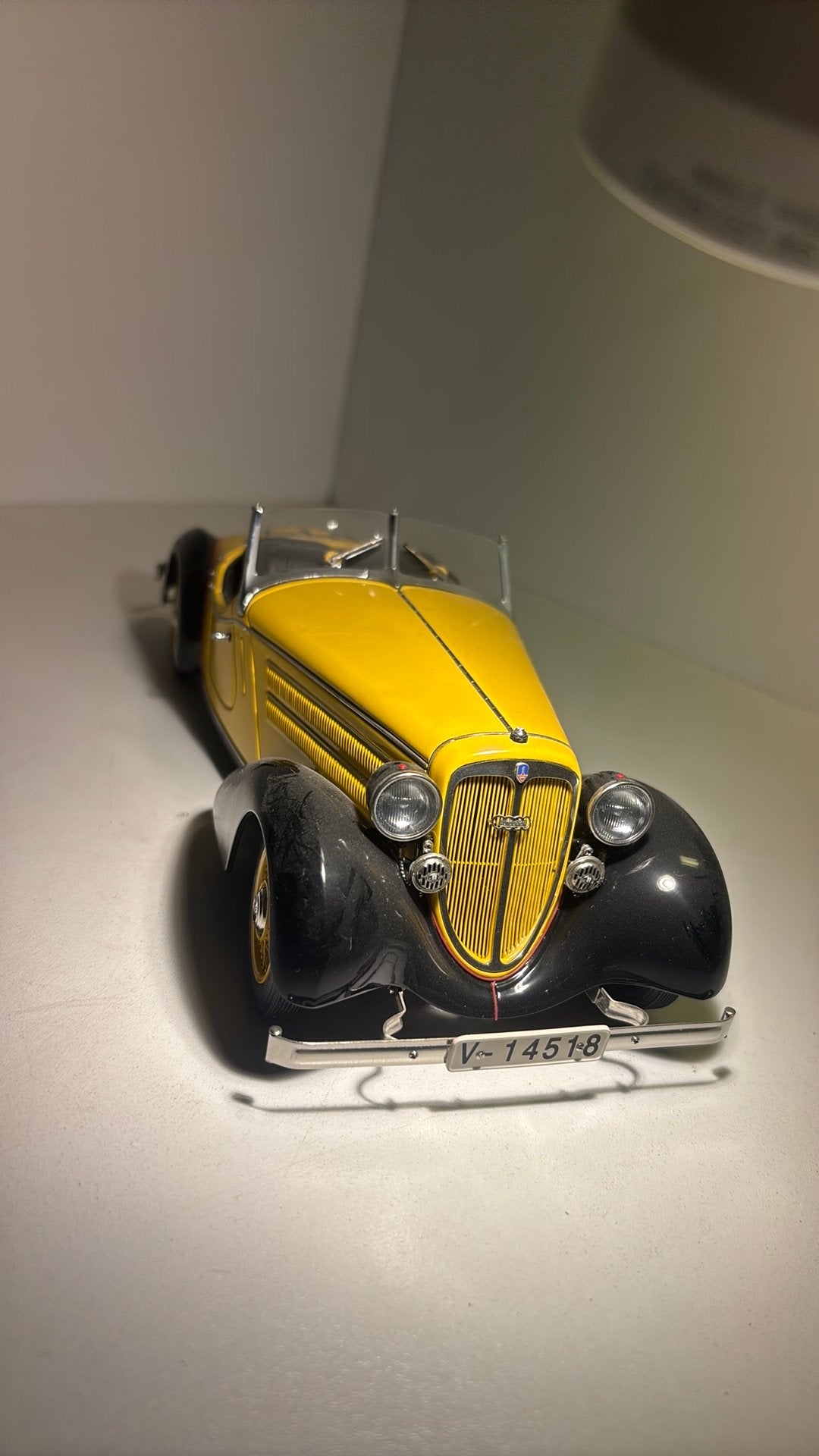 Audi front 225 roadster 1935 CMC 1.18, Overige merken, Ophalen of Verzenden, A, A