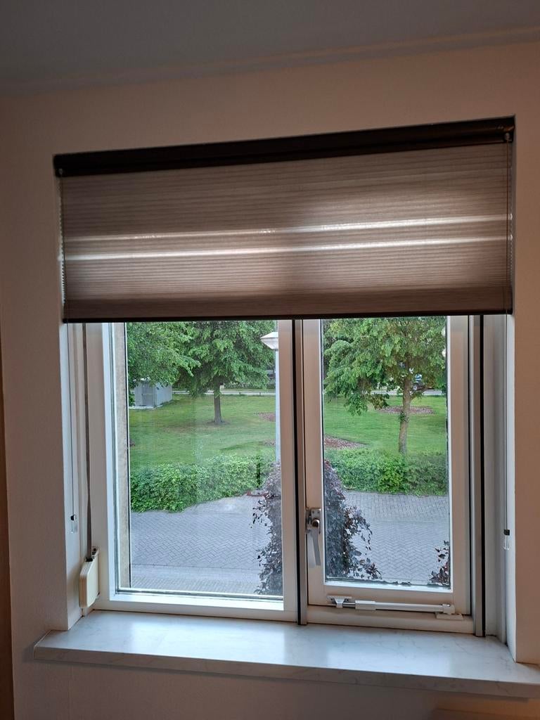 Luxaflex Duette Shades - lichtgrijs - 120x130 cm, Ophalen, 100 tot 150 cm, 100 tot 150 cm, Modern, Functioneel