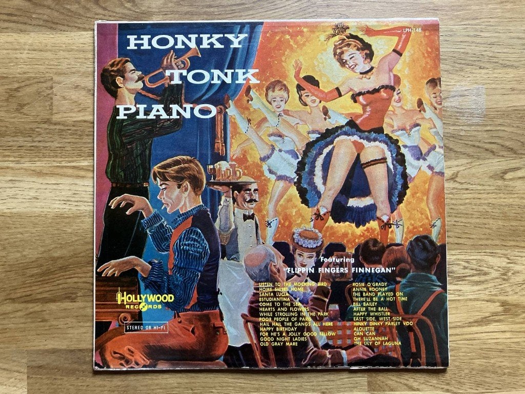 Flippin Fingers Finnegan / Honky Tonk Piano, Ophalen of Verzenden, Jazz