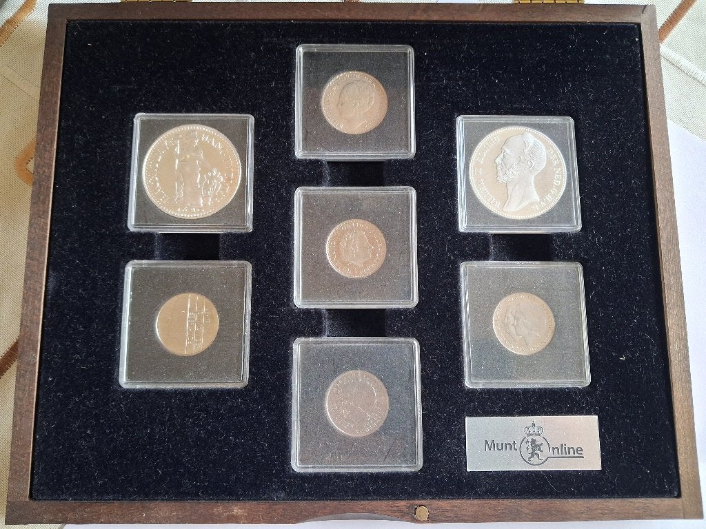 Piekenset 1680-2001, Ophalen of Verzenden, Koningin Wilhelmina, 1 gulden, Setje