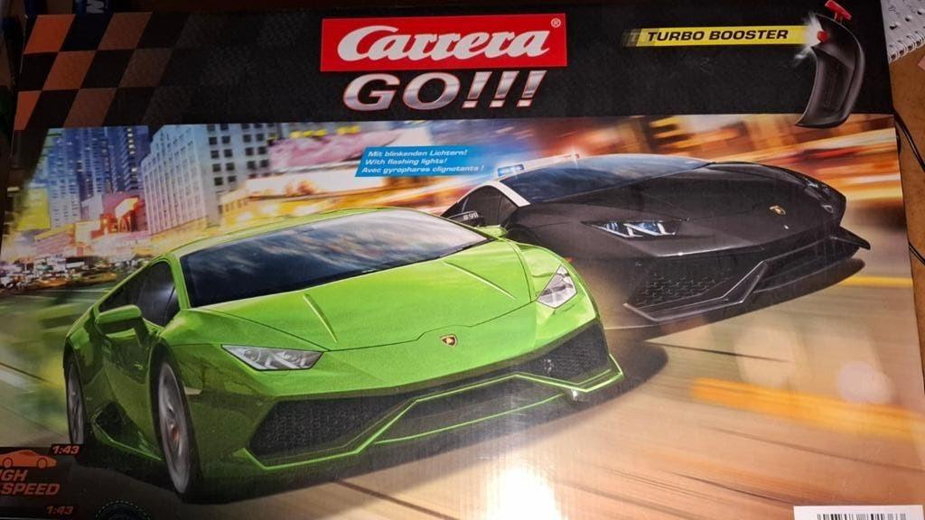 Carrera GO racebaan met 2 auto's, Ophalen, Elektrisch, Carrera