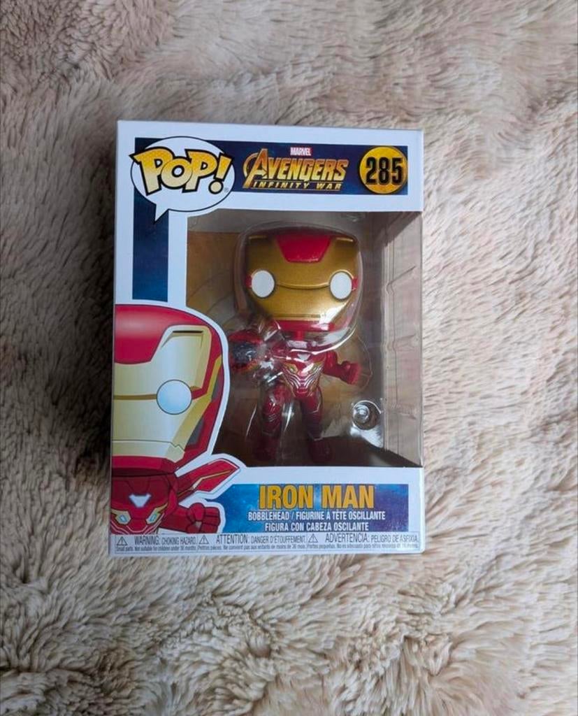 Funko Pop! Marvel Avengers Infinity War Iron Man 285, Kinderen en Baby's, Speelgoed | Actiefiguren, Ophalen of Verzenden, Nieuw