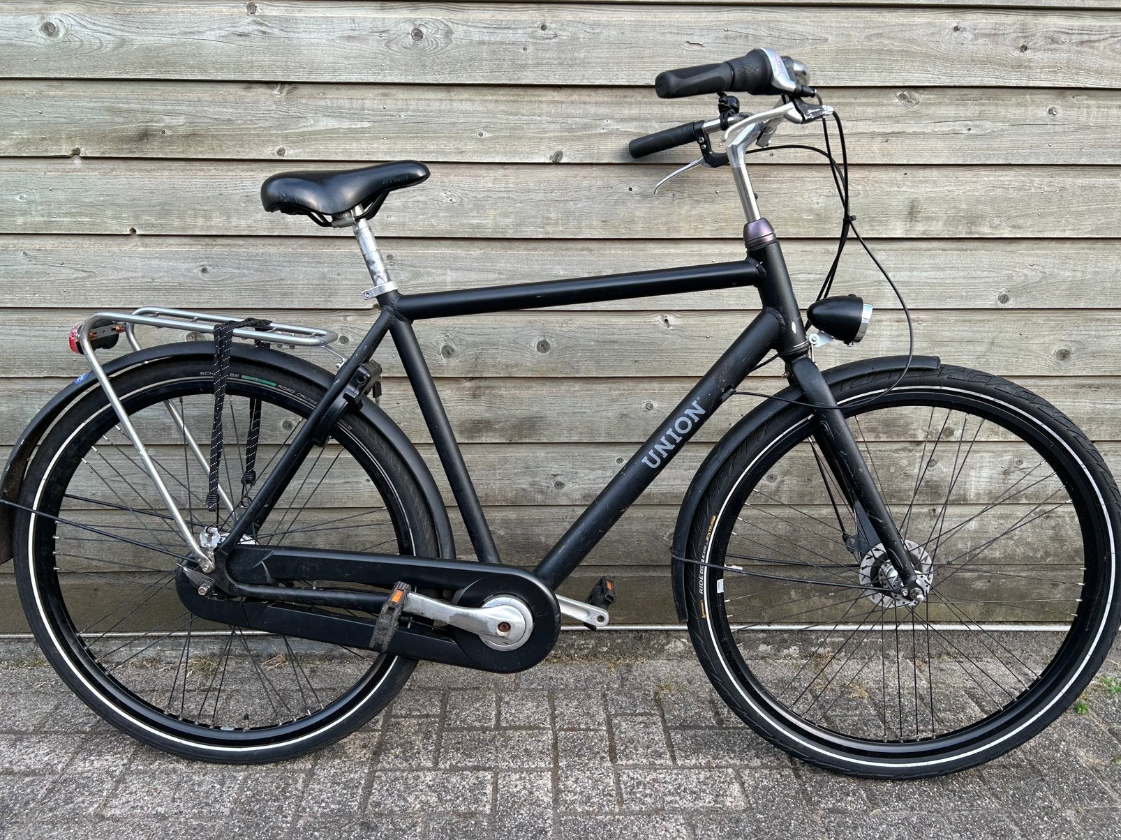 Herenfiets Union 28 inch, Gebruikt, Versnellingen, 57 tot 61 cm, Ophalen