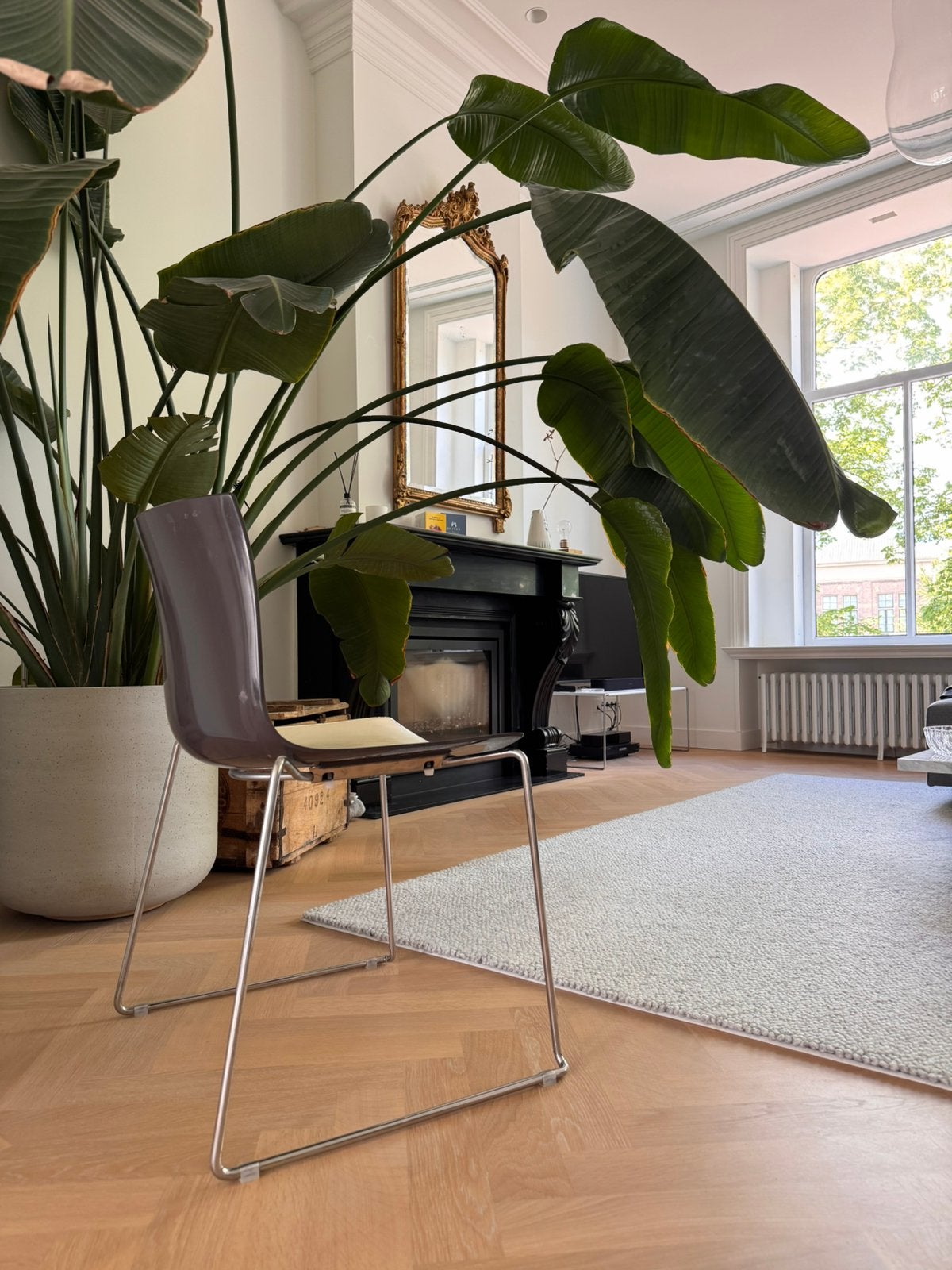 4 stuks Arper Catifa 46 stoelen, Huis en Inrichting, Ophalen, Gebruikt, Overige kleuren, Vier