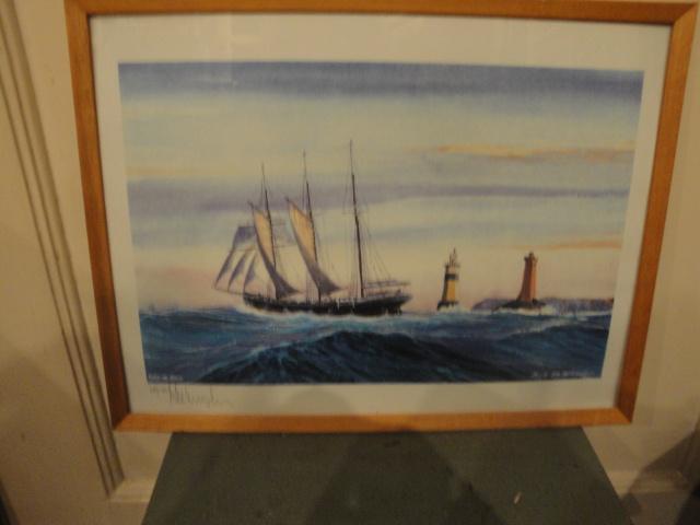 schilderij aquerel  bob de bruyker raz design, Ophalen of Verzenden
