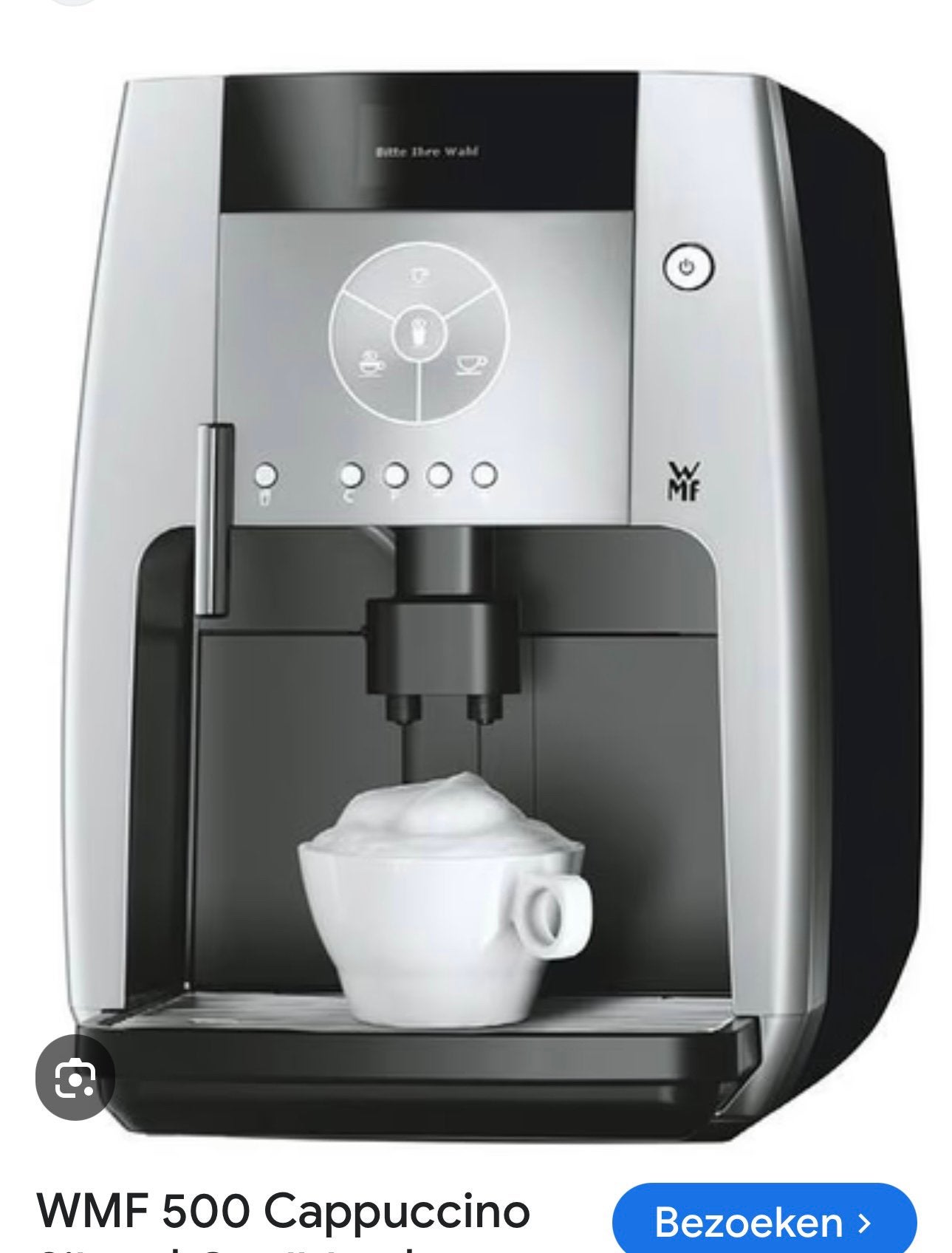 Wmf koffiemachine nieuw, Ophalen of Verzenden, Nieuw, Koffiemachine, Koffiebonen