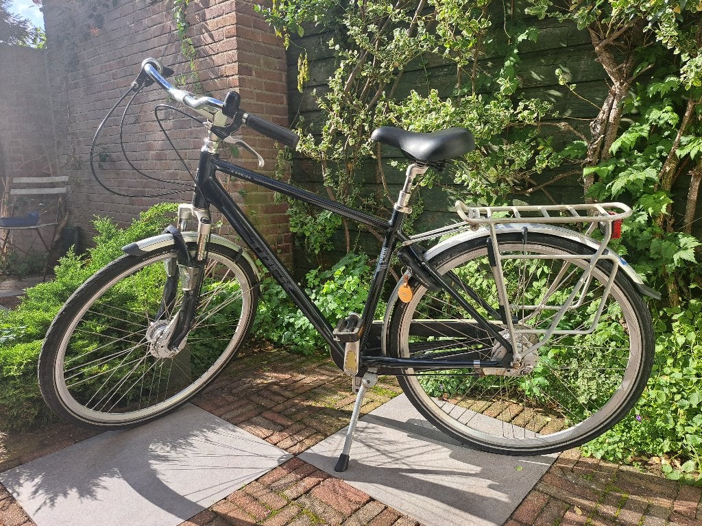 Trek L 400 herenfiets, Fietsen en Brommers, Gebruikt, Versnellingen, 49 tot 53 cm, Trommelrem