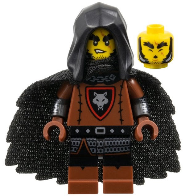 Lego Castle Wolfpack Minifgs 71048 Beastmaster (NIEUW), Lego, Nieuw, Ophalen of Verzenden, Minifiguur