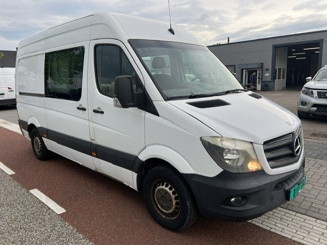 Mercedes-Benz Sprinter 313 2.2 CDI 366 DC L2H2 AUT. AIRCO KL, Auto's, Euro 5, Achterwielaandrijving, Gebruikt, Wit