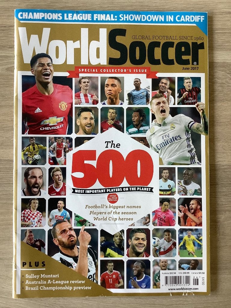 Voetbal magazine World Soccer Special Collector’s Issue, World Soccer, Ophalen of Verzenden, Zo goed als nieuw, Balsport