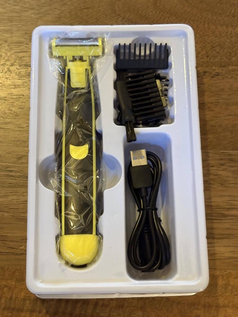Electric Shaver – USB Rechargeable + Multiple Comb, Ophalen of Verzenden, Nieuw, Scheren en Epileren