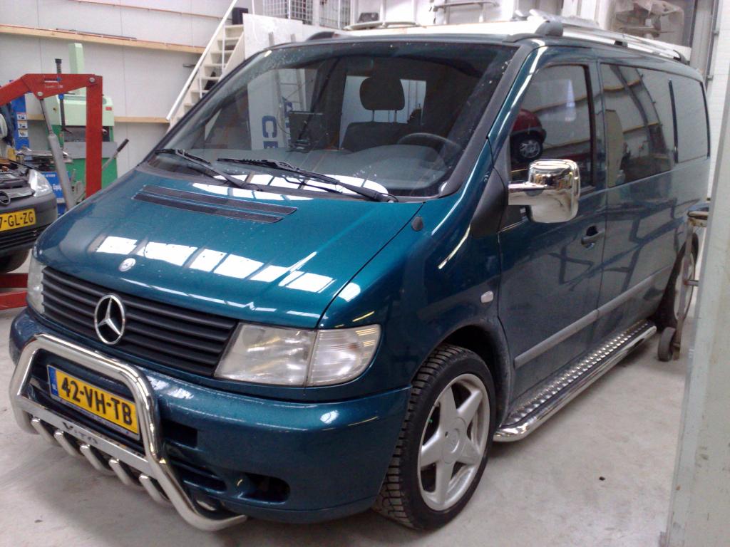 #AANBIEDING Sidebars met Alum.plaat Mercedes Vito W638, Auto diversen, Tuning en Styling, Niet ingevuld, Niet ingevuld, Niet ingevuld