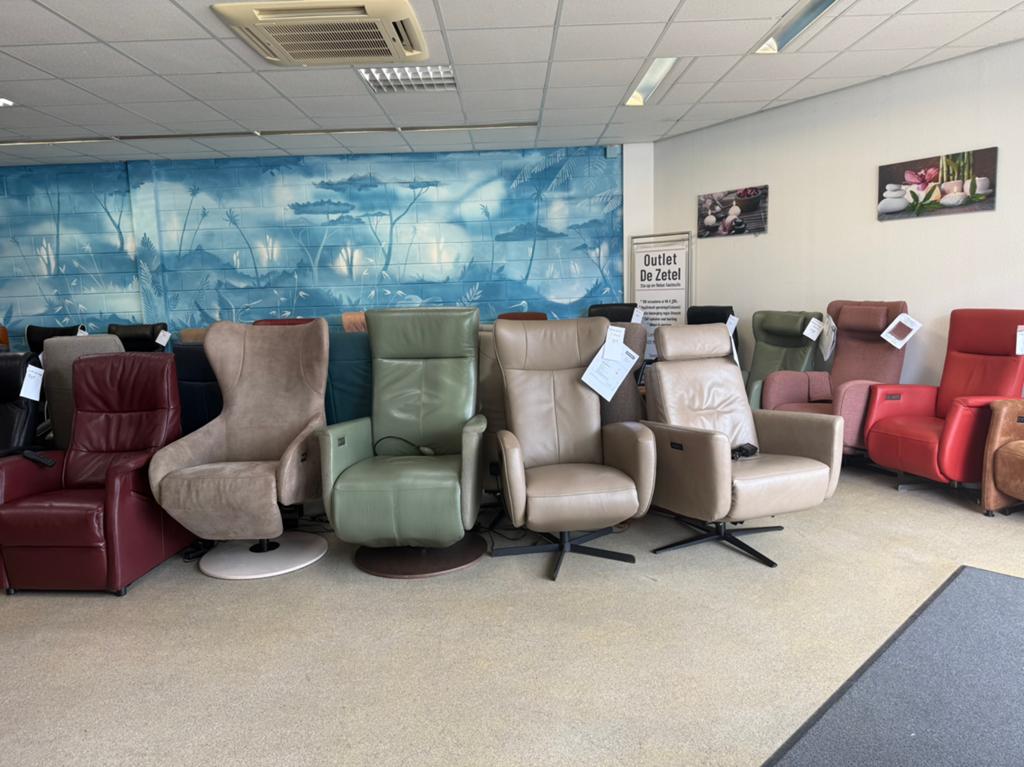Velderhof prominent outlet sta op relax stoelen met garantie, Gratis bezorging regio Utrecht, Ophalen of Verzenden, Zo goed als nieuw