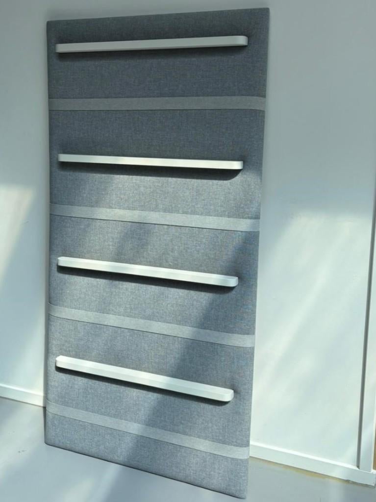 Cascando Pillow Grid wandpanelen, Ophalen, Gebruikt, Textiel, 160 cm