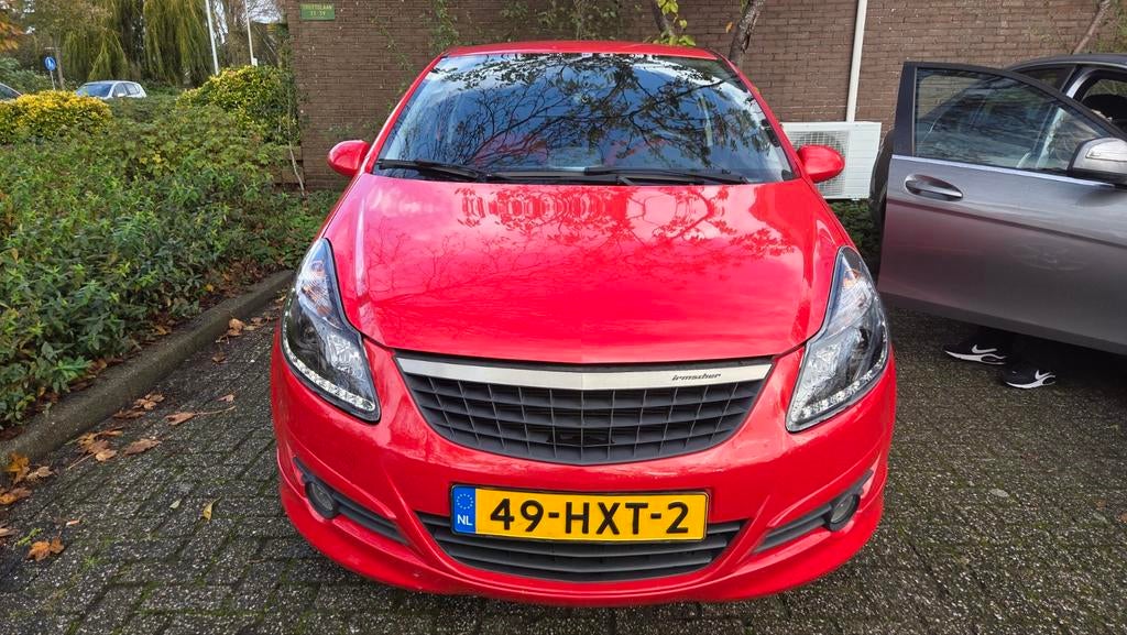 Opel Corsa 1.6 GSI Turbo 3D 2009 Rood, Auto's, Opel, 4 cilinders, 150 pk, Origineel Nederlands, Handgeschakeld
