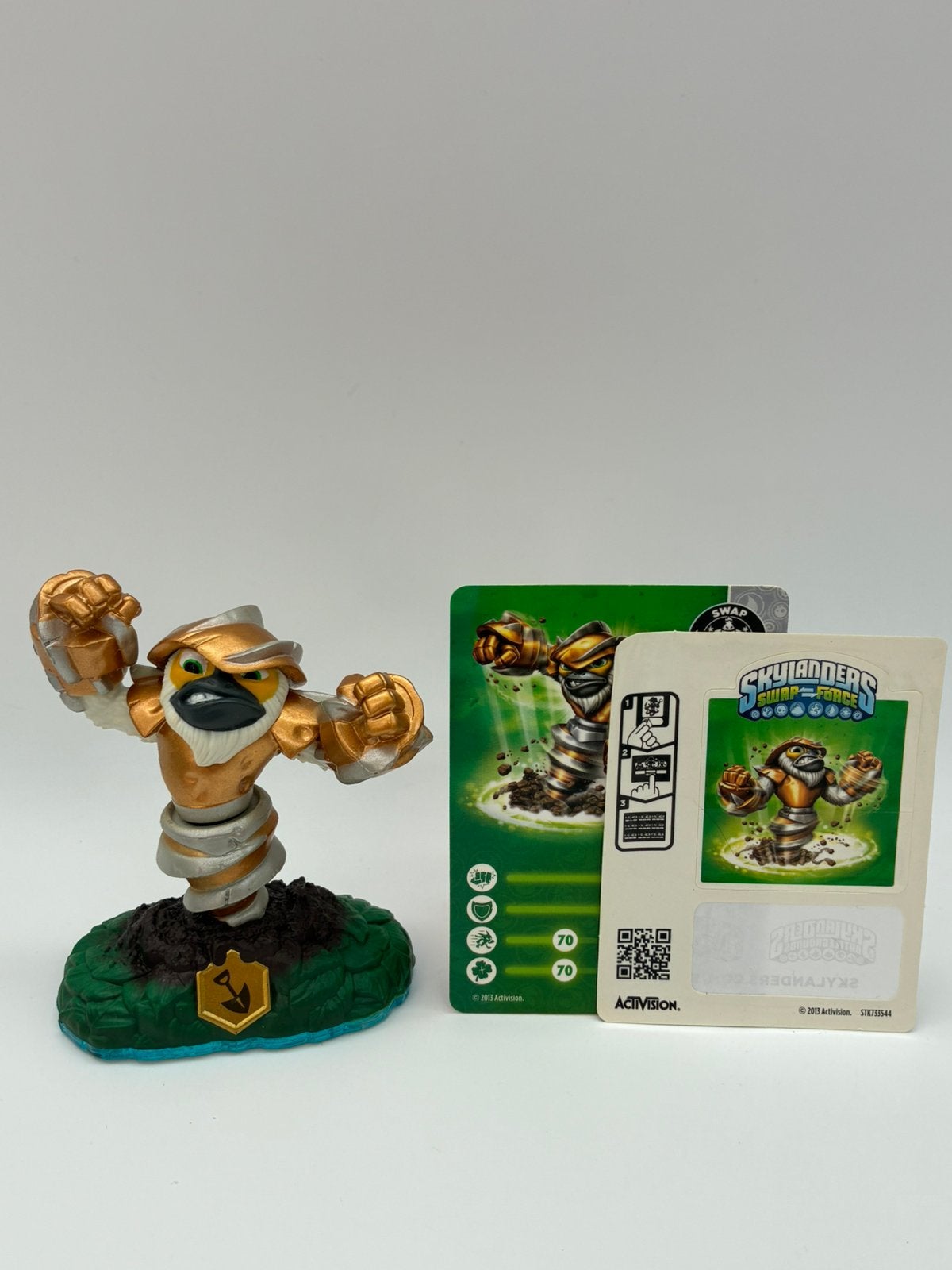 Skylanders Swap Force Grilla Drilla met sticker en kaartje, Avontuur en Actie, Verzenden, W, 1 speler