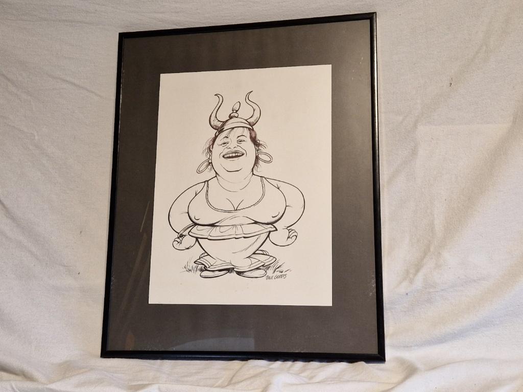 Paul Geerts pentekening, Ophalen, Zo goed als nieuw
