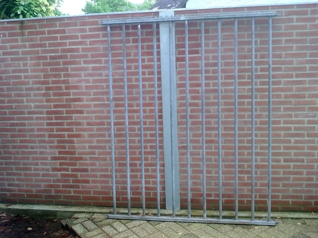 Hekwerk Heras, Ophalen, Gebruikt, IJzer, Spijlenhekwerk