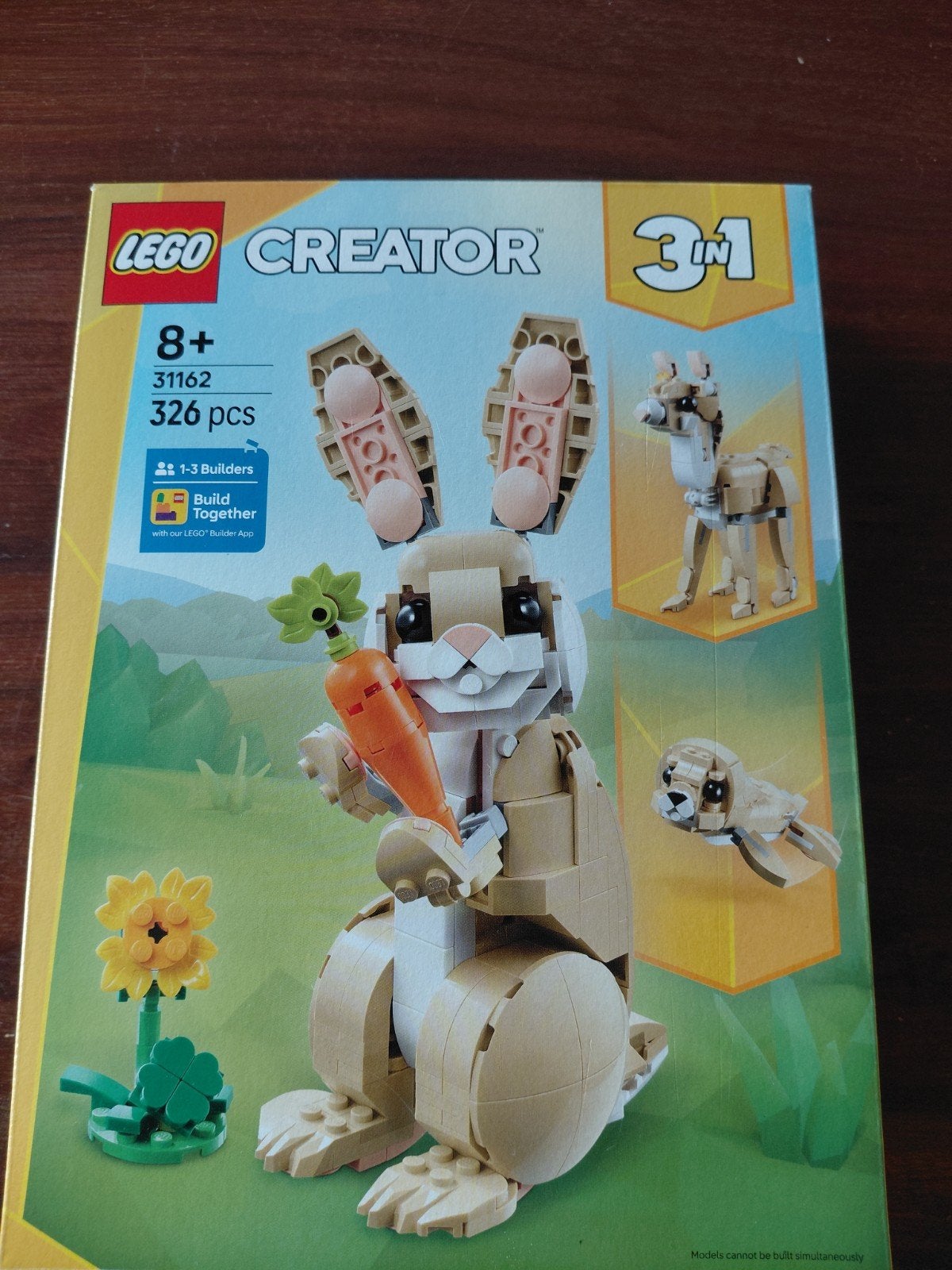 LEGO Creator 3in1 Konijn 31162 - Nieuw in doos, Kinderen en Baby's, Speelgoed | Duplo en Lego, Compleet, Lego, Ophalen of Verzenden