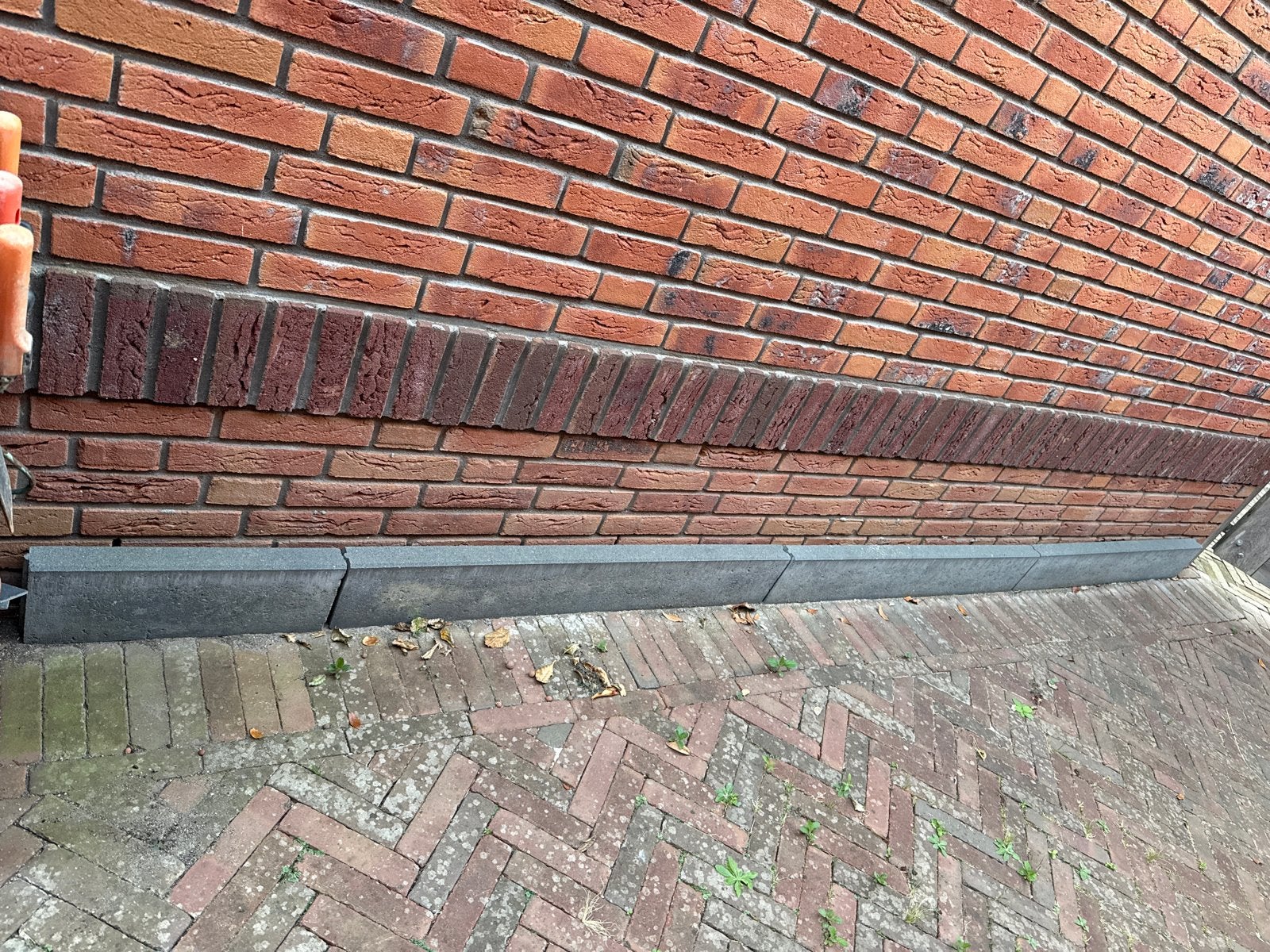 Betonnen border/palissade voor tuin of oprit, Ophalen, Gebruikt, Border, Beton