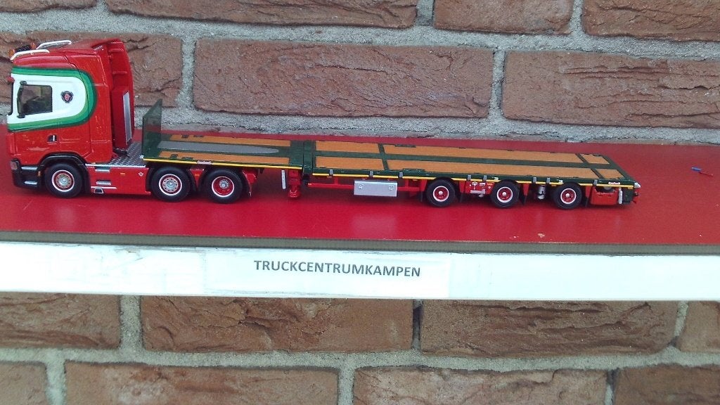 WSI  Scania  S  Highline  6 x 2   van  G.  Vlasstuin., Hobby en Vrije tijd, Ophalen of Verzenden, Nieuw, Bus of Vrachtwagen, Wsi