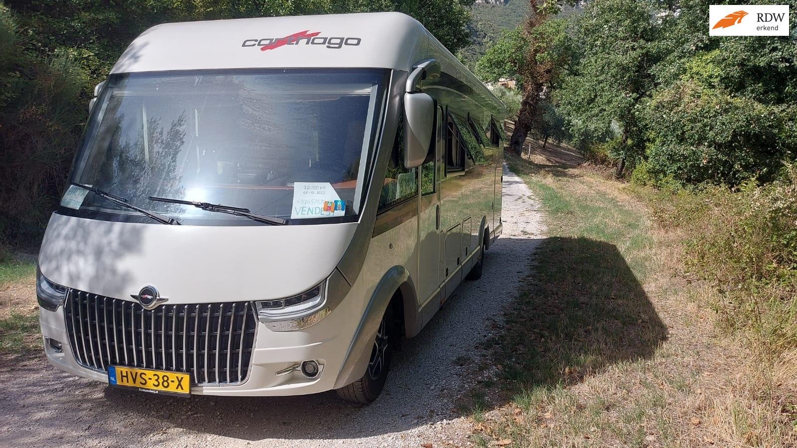 Carthago CHIC C-LINE I 5.0 QB/L, Caravans en Kamperen, Bedrijf, Diesel, ABS, Airconditioning