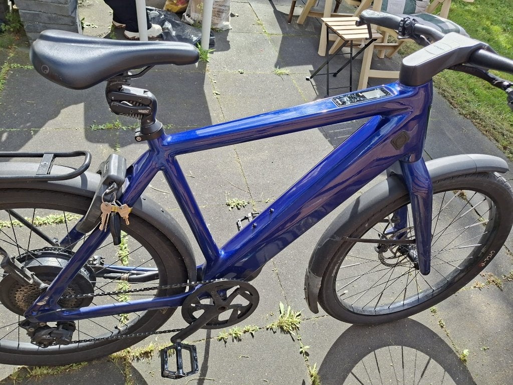 Foto 8 van Stromer ST3 Special Edition XL SanMarinoBlue  983 Wh 84% SoH