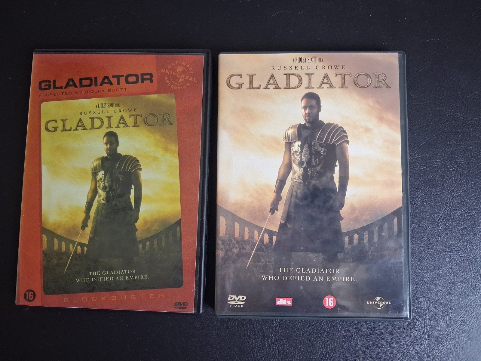 GLADIATOR (2 uitvoeringen) DVD, Engels, Vanaf 16 jaar, Turks, Actie