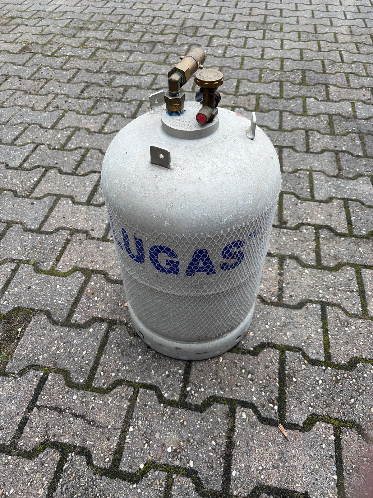 Lpg gasfles, Ophalen, Gebruikt