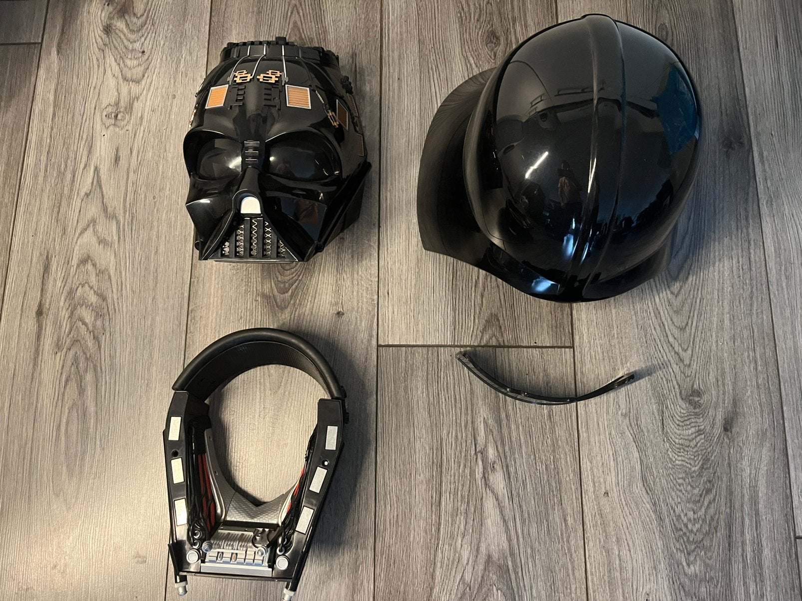 Star wars black series darth vader helm, Ophalen, Zo goed als nieuw, Actiefiguurtje