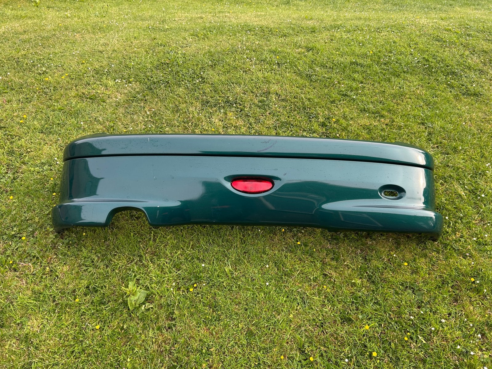 Achterbumper Peugeot 206 CC groen KJS, Auto-onderdelen, Carrosserie en Plaatwerk, Ophalen, Gebruikt, Achter, Bumper