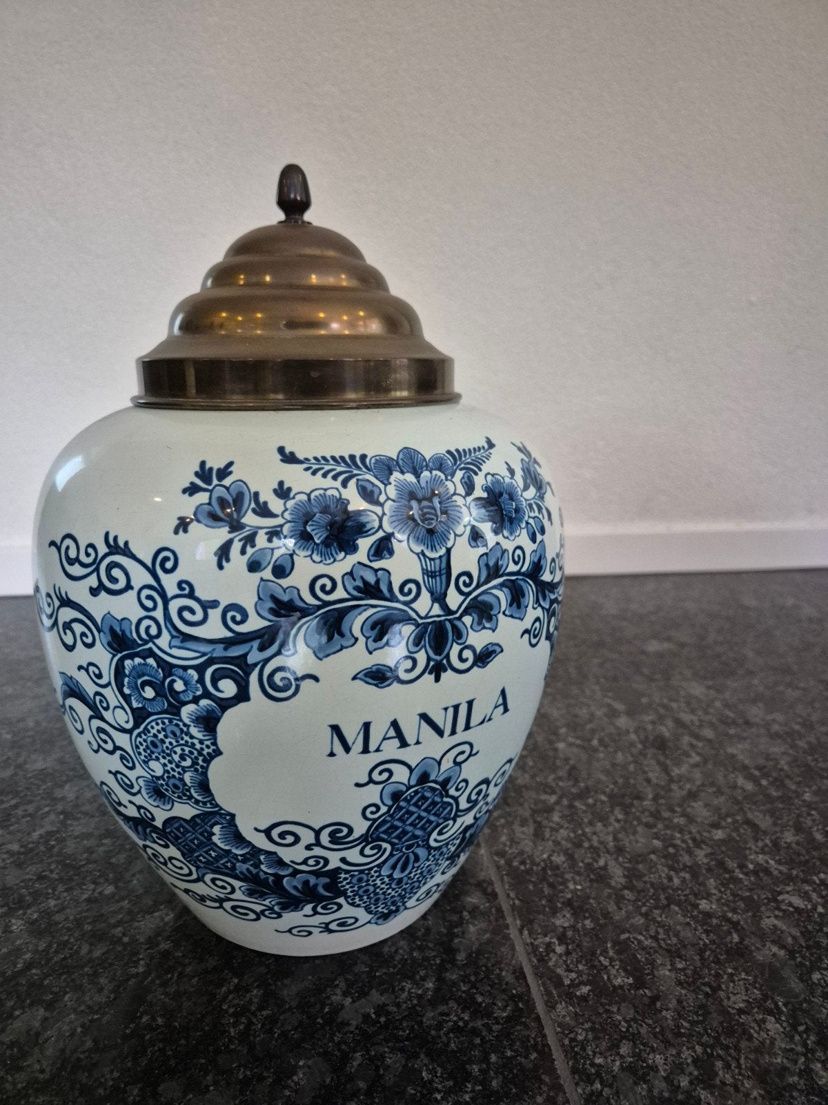 Delftsblauwe vaas, Antiek en Kunst, Antiek | Vazen, Ophalen