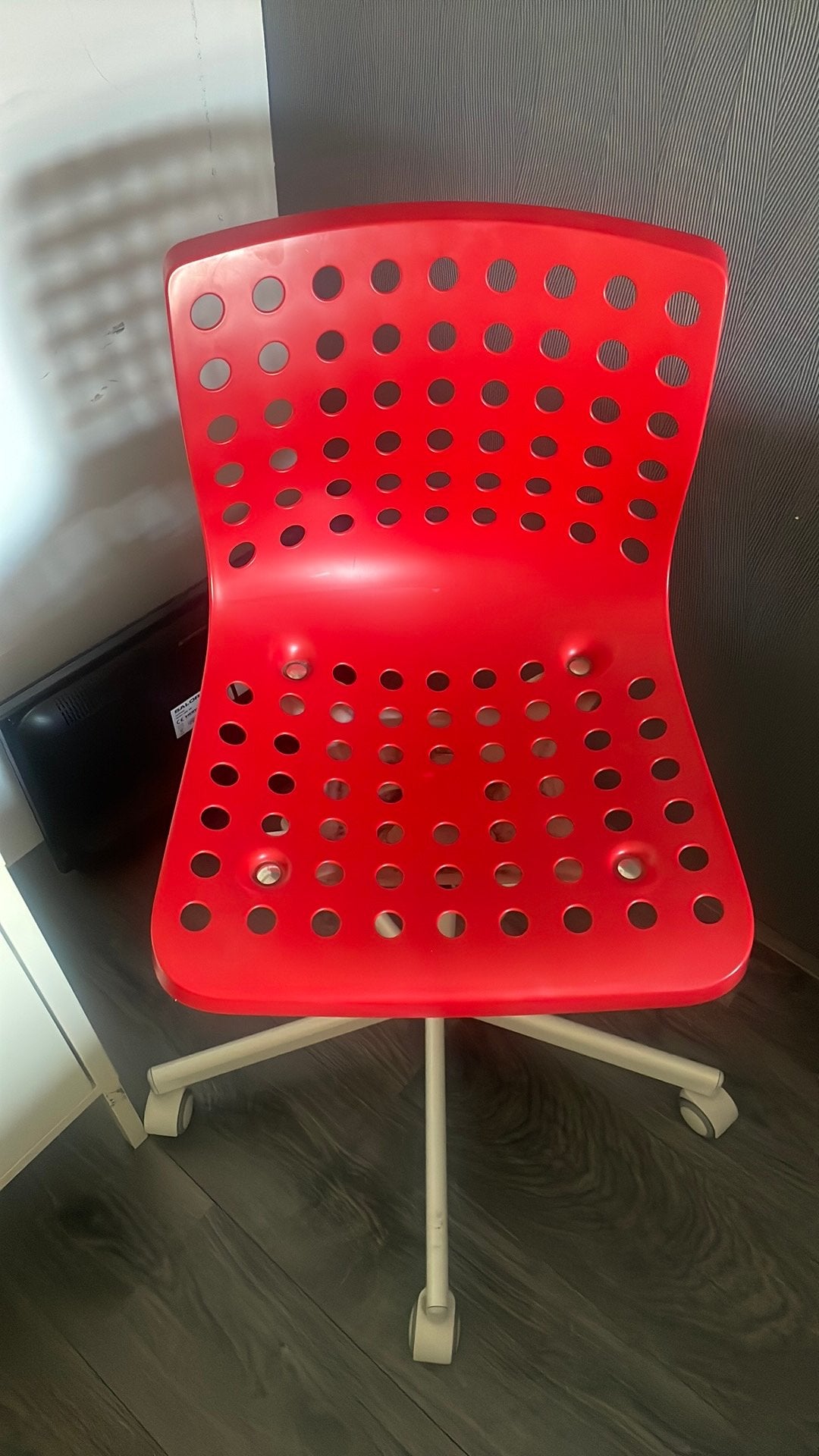 Bureaustoel ikea, Ophalen, Gebruikt, Rood, Bureaustoel
