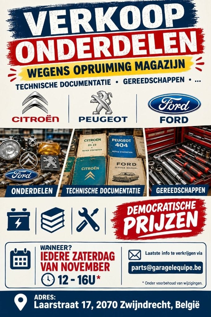 Magazijn opruiming PSA - Citroen - Peugeot onderdelen, Ophalen, Nieuw, Citroën