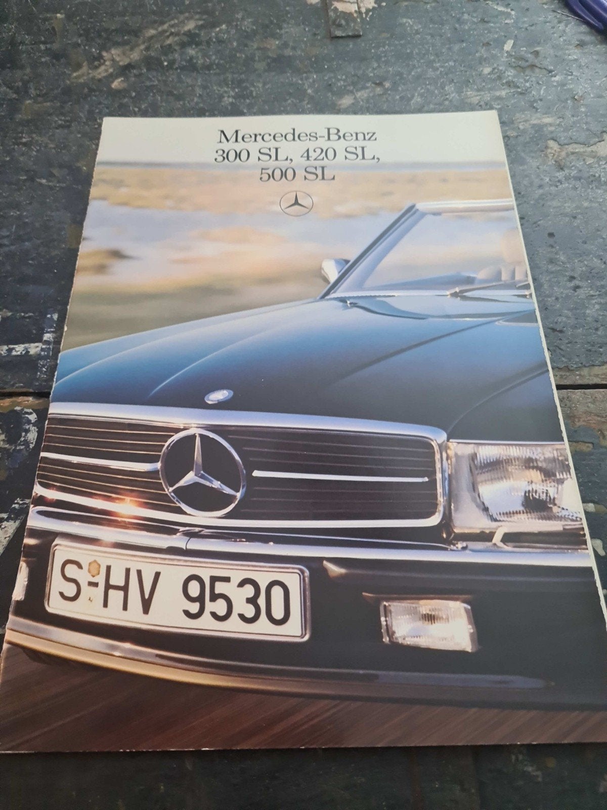Mercedes 300 SL, 420 SL 500 SL  11/85, Ophalen of Verzenden, Nieuw, Mercedes