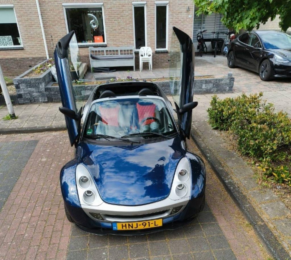 Smart Roadster Coupe Hard+Softtop/ Raidstuur/Vleugeldeuren